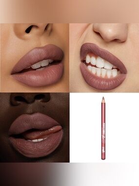 Melt Cosmetics Rosette Perfectionist Lip Pencil- soft mauve pink, vegan, neutral